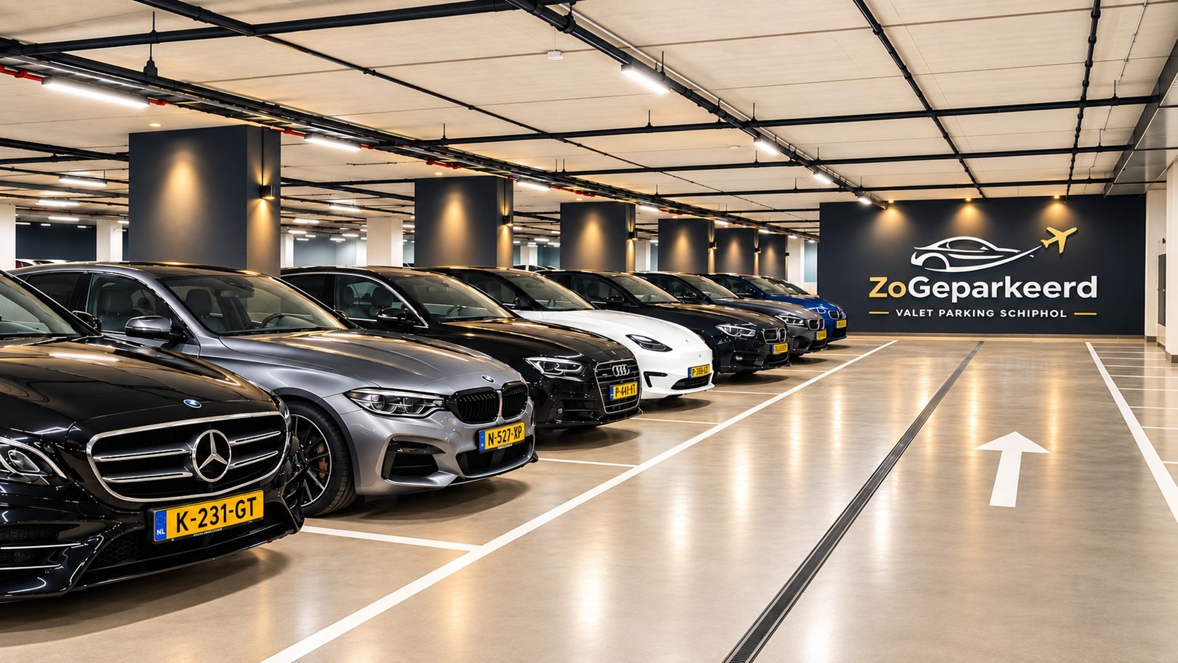 Zo Geparkeerd Valet Parking parkeergarage ZoGeparkeerd Parkeergarage Schiphol parkeren
