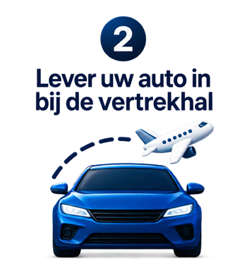 reserveer uw parkeerplek Lever uw auto in bij de vertrekhal